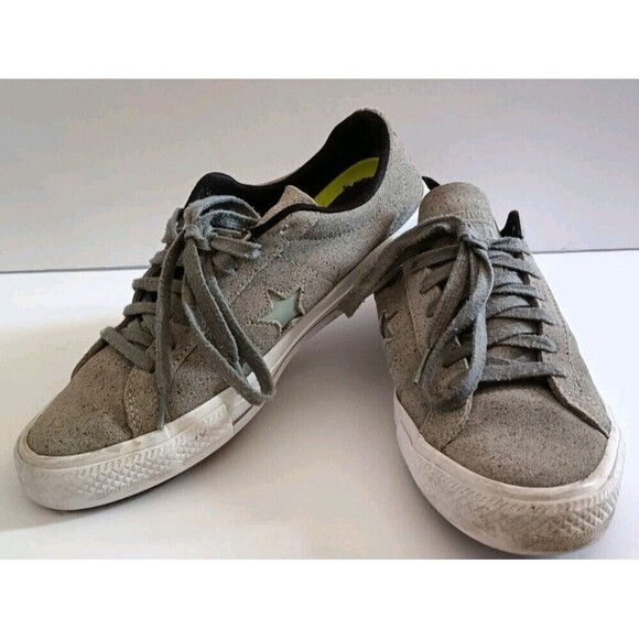 Converse Con Lunarlon Skateboarding Sneakers All Star Mens Size 9 Gray Low Top - Picture 1 of 5